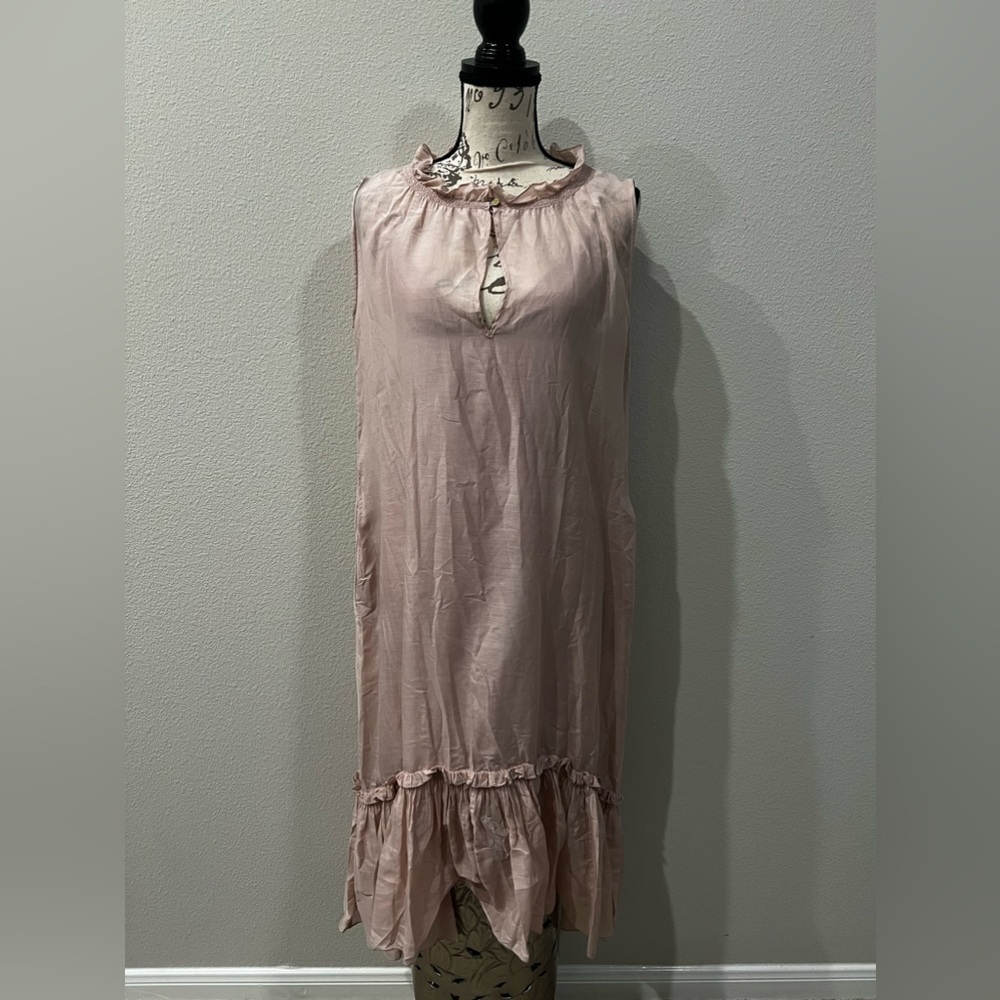 BIRD AND KNOLL RUFFLE HEM DRESS Size Small - Picture 4 of 8